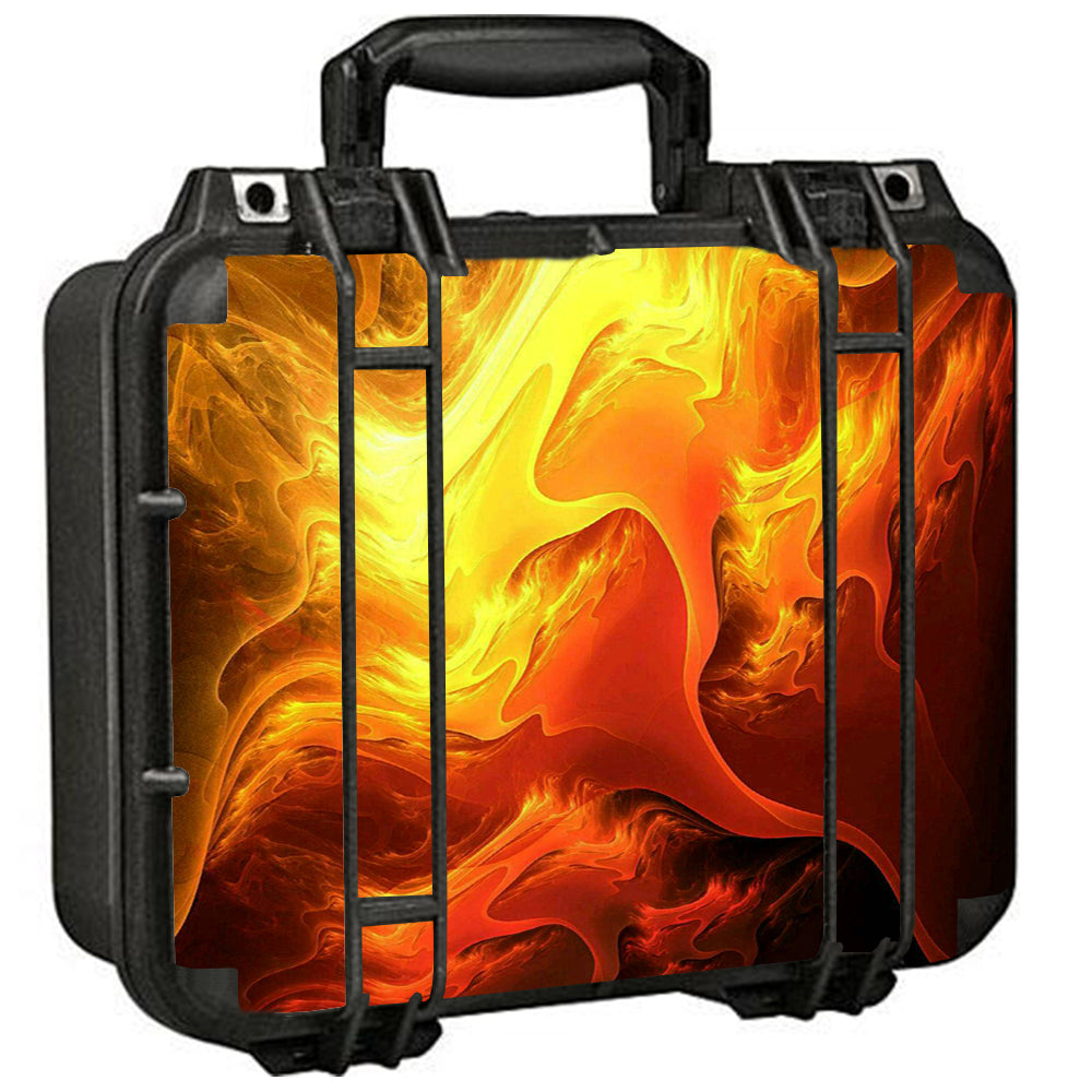  Fire Swirl Abstract Pelican Case 1400 Skin