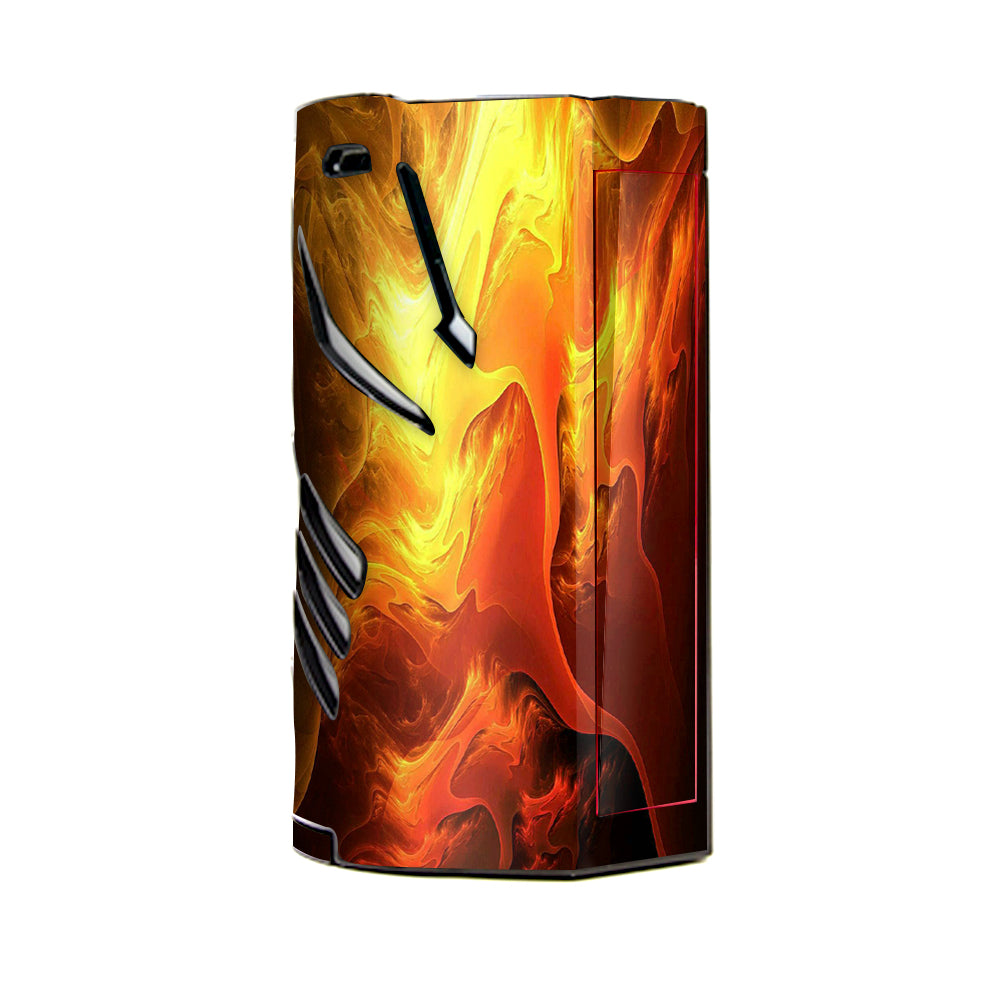  Fire Swirl Abstract T-Priv 3 Smok Skin