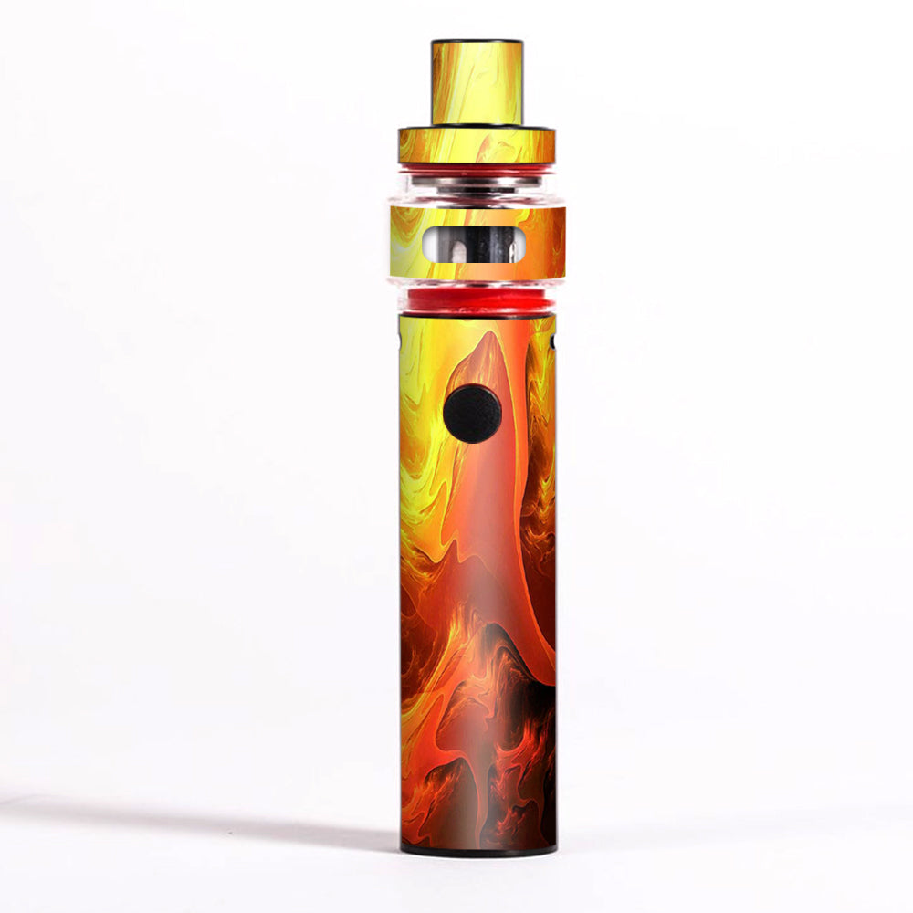  Fire Swirl Abstract Smok Pen 22 Light Edition Skin