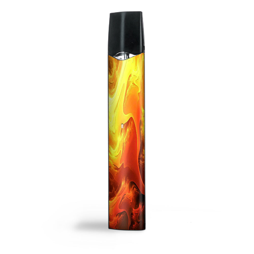  Fire Swirl Abstract Smok Infinix Ultra Portable Skin