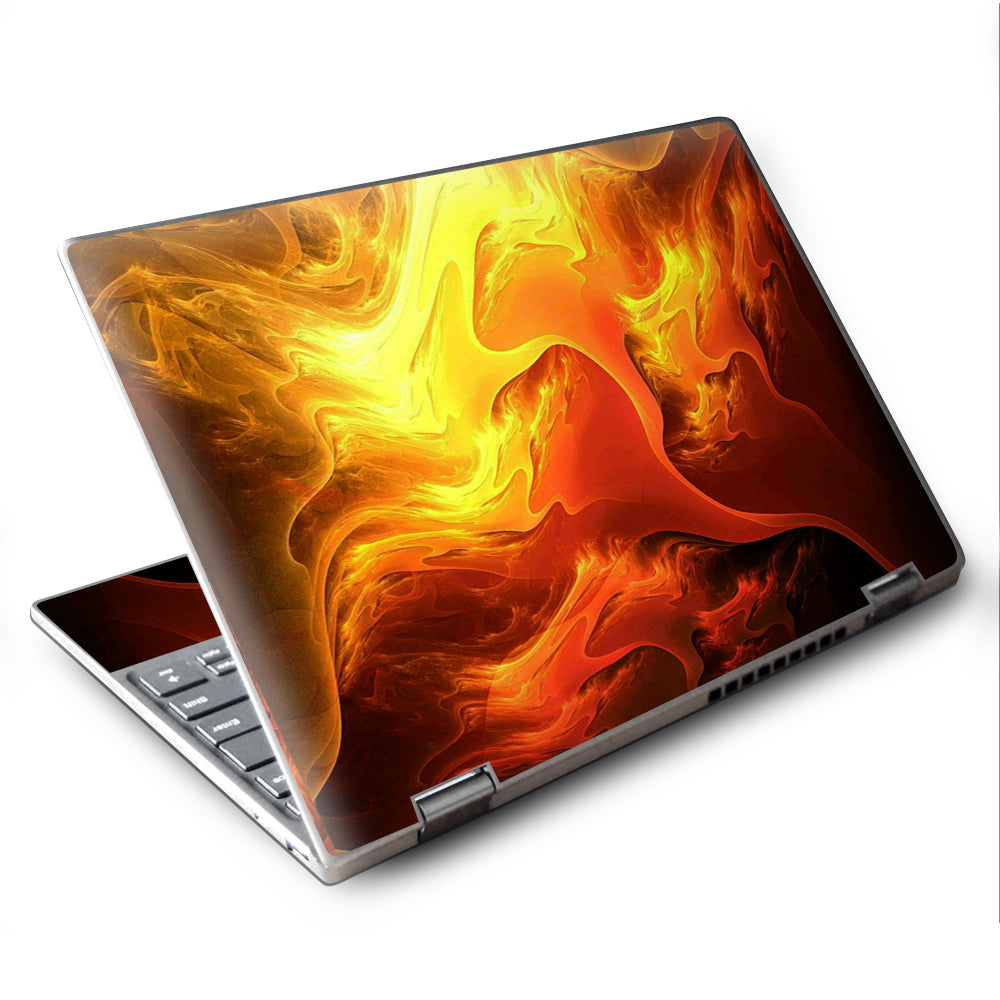  Fire Swirl Abstract Lenovo Yoga 710 11.6" Skin
