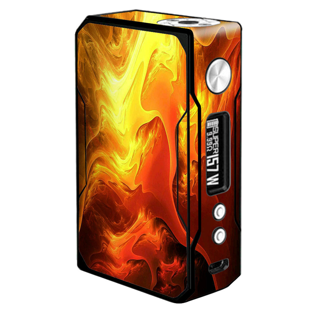  Fire Swirl Abstract Voopoo Drag 157w Skin