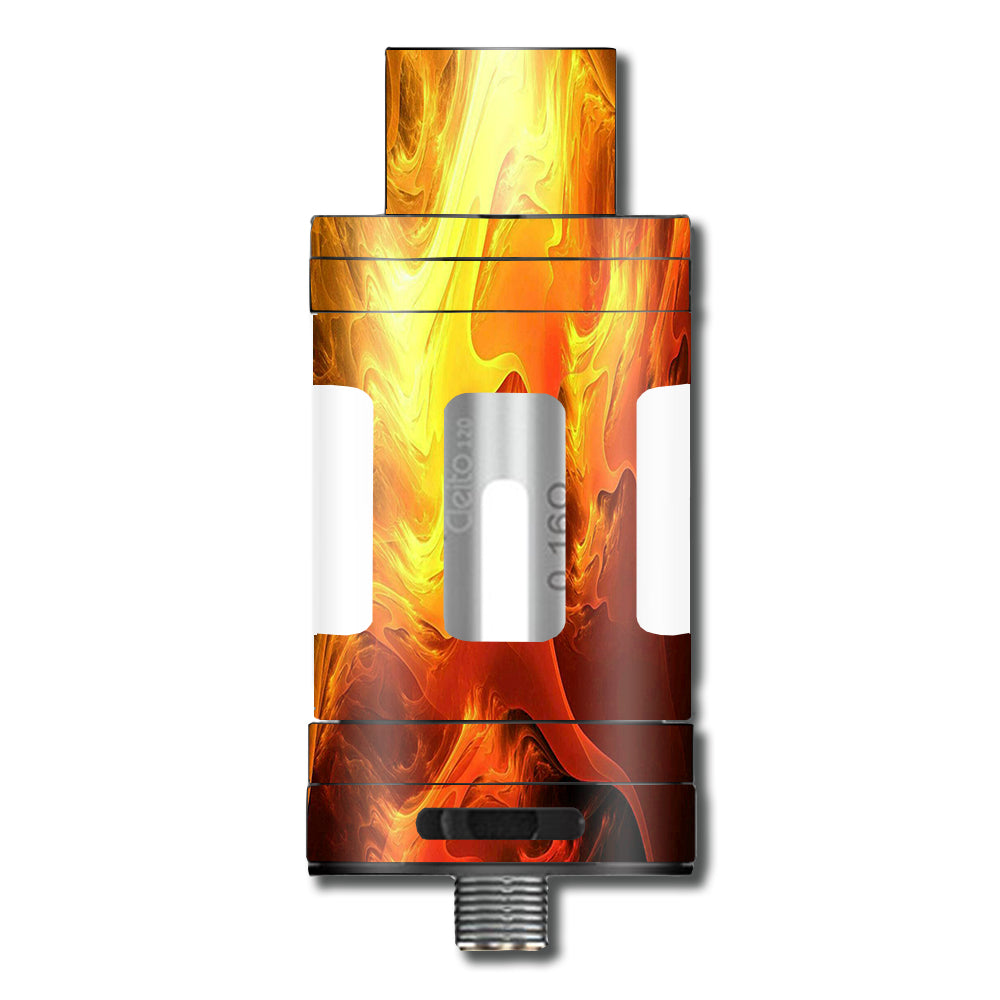  Fire Swirl Abstract Aspire Cleito 120 Skin
