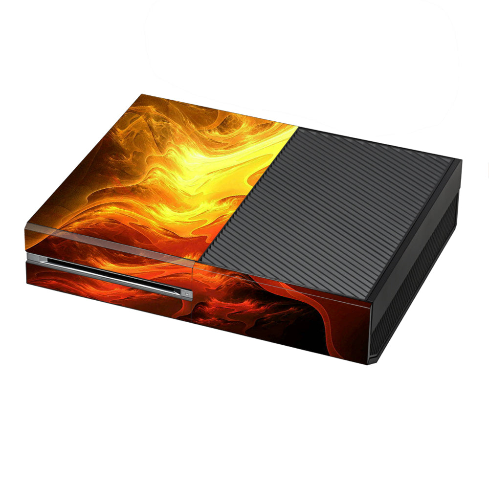  Fire Swirl Abstract Microsoft Xbox One Skin