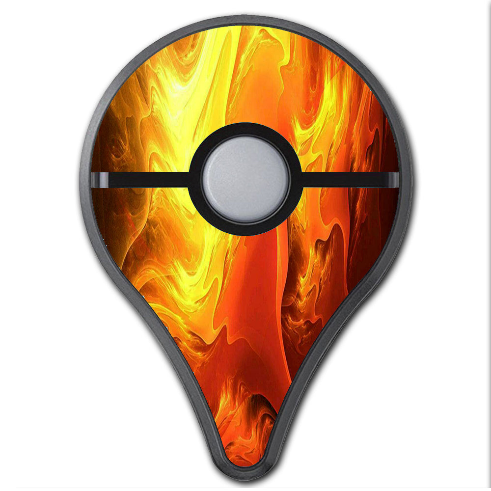  Fire Swirl Abstract Pokemon Go Plus Skin