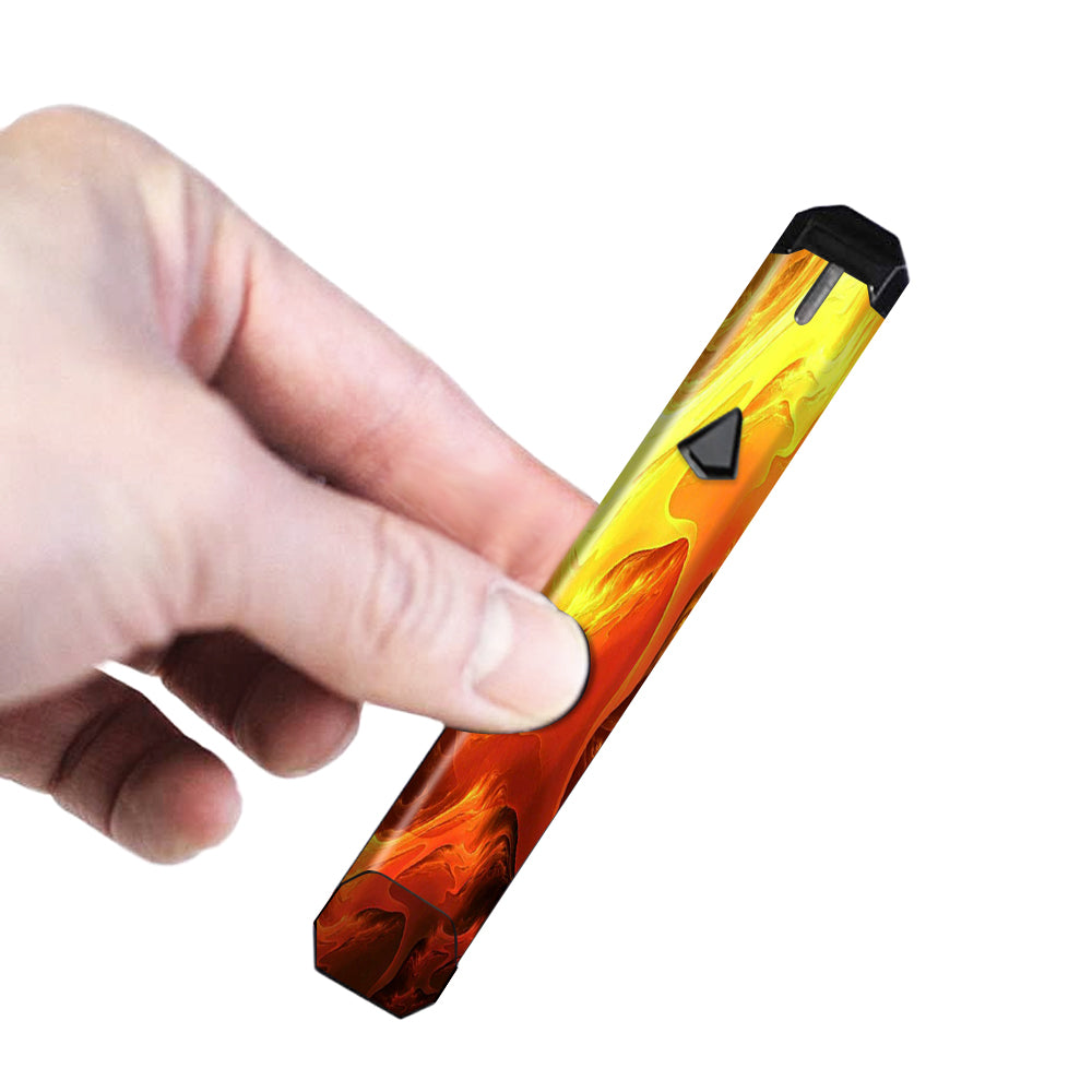  Fire Swirl Abstract Limitless Pulse Ply Rock Skin