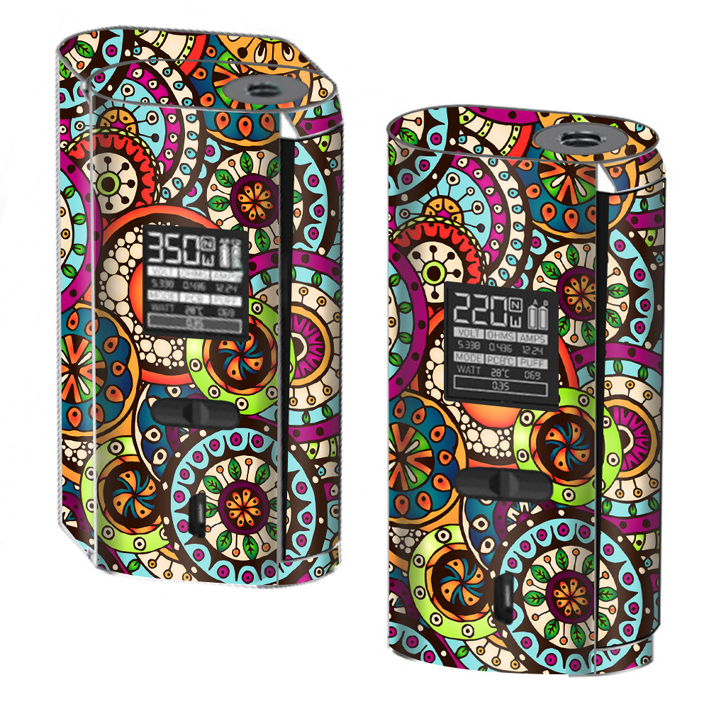  Ethnic Circles Pattern Smok GX2/4 350w Skin