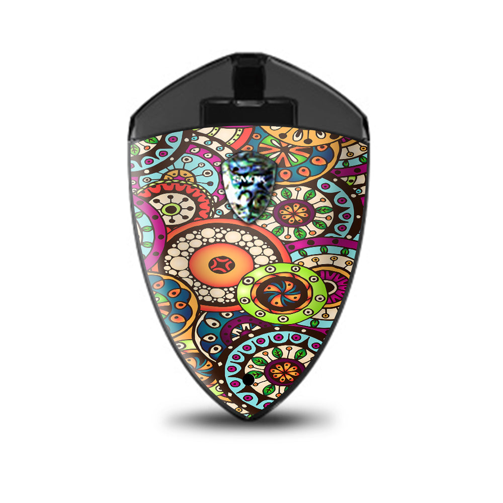  Ethnic Circles Pattern Smok Rolo Badge Skin