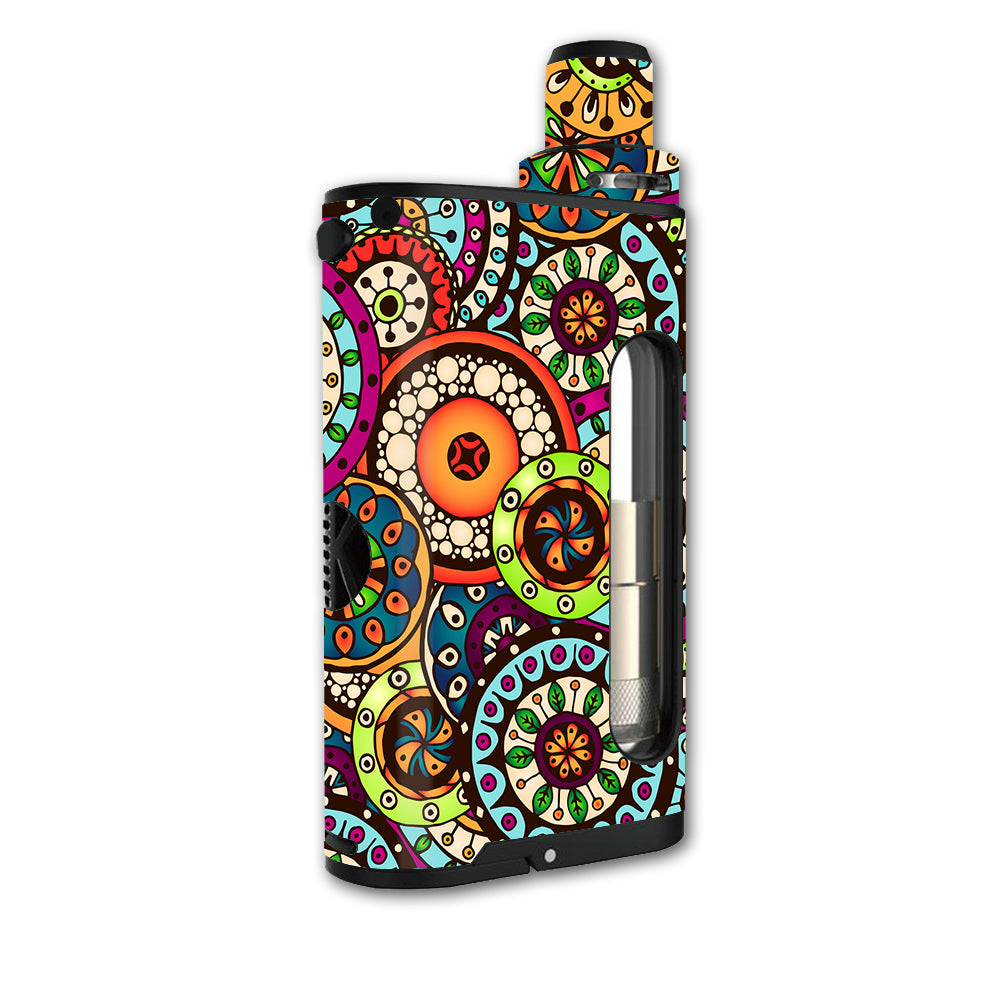  Ethnic Circles Pattern Kangertech Cupti Skin