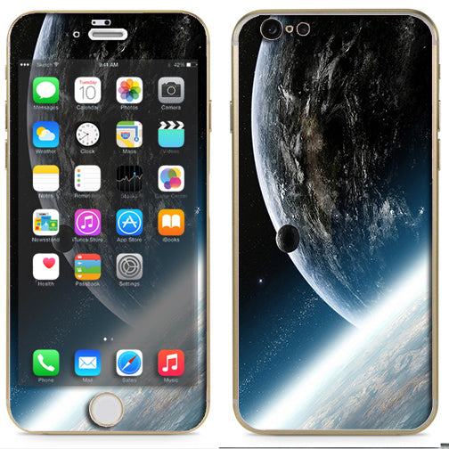  Earth Space Apple 6 Skin