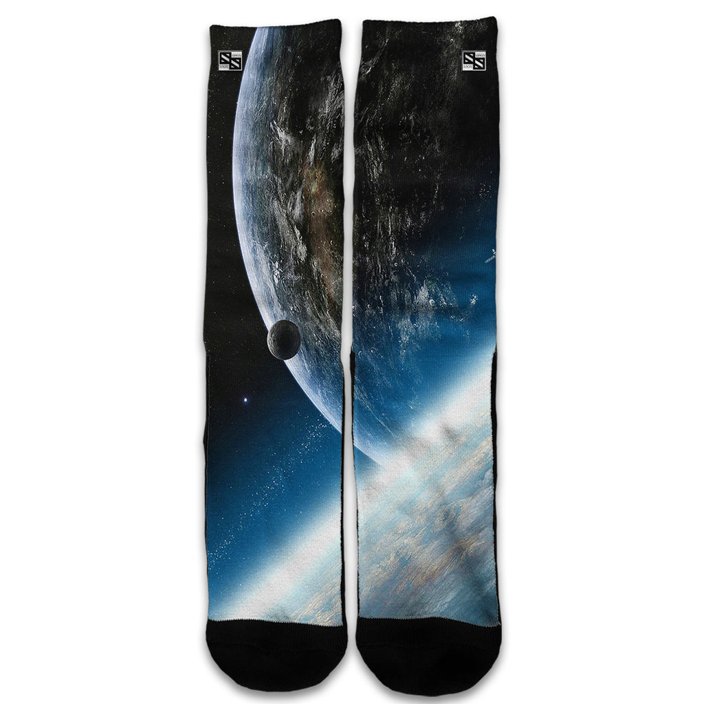  Earth Space Universal Socks