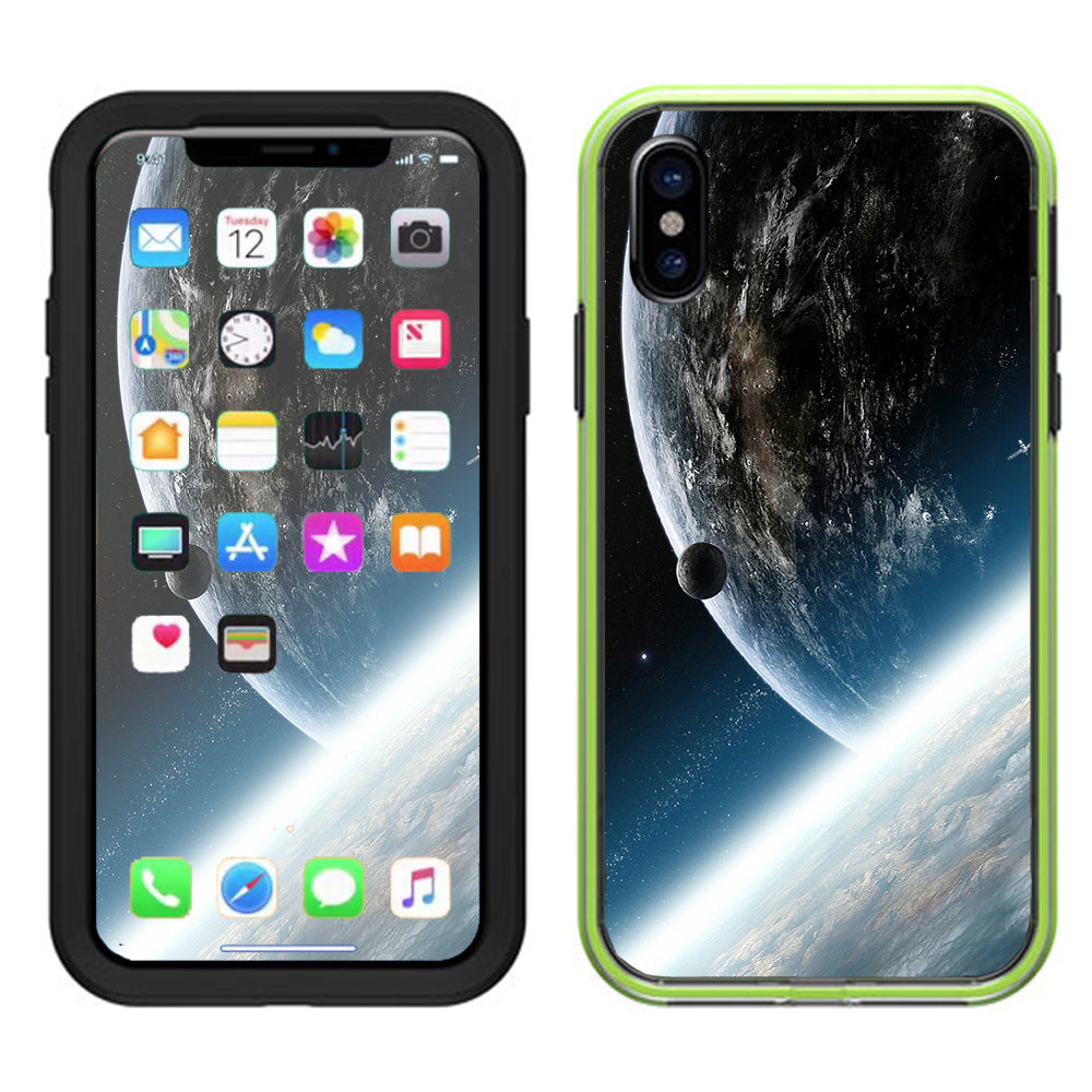  Earth Space Lifeproof Slam Case iPhone X Skin