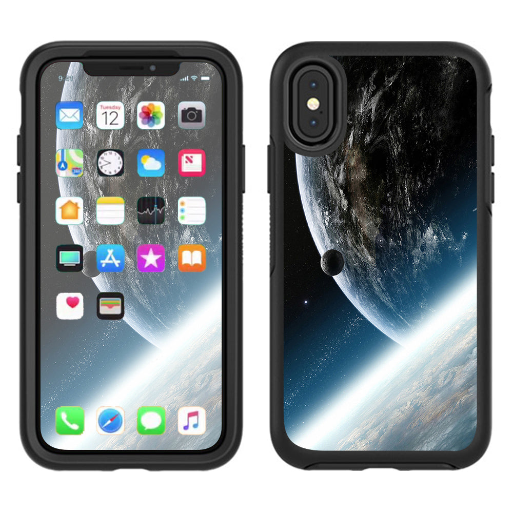  Earth Space Otterbox Defender Apple iPhone X Skin