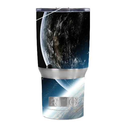  Earth Space RTIC 20oz Tumbler Skin