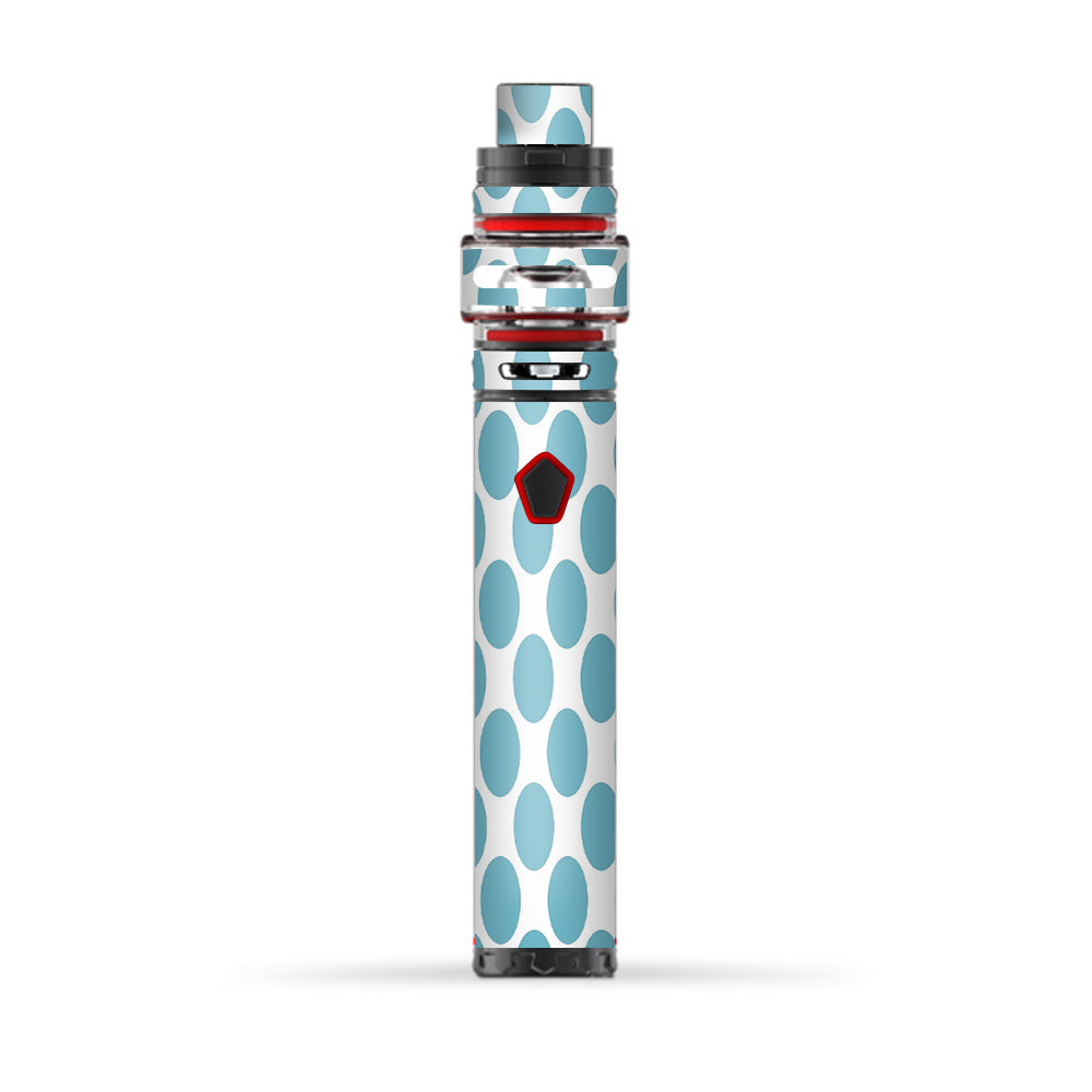  Teal Blue Polka Dots Smok Stick Prince Baby Skin