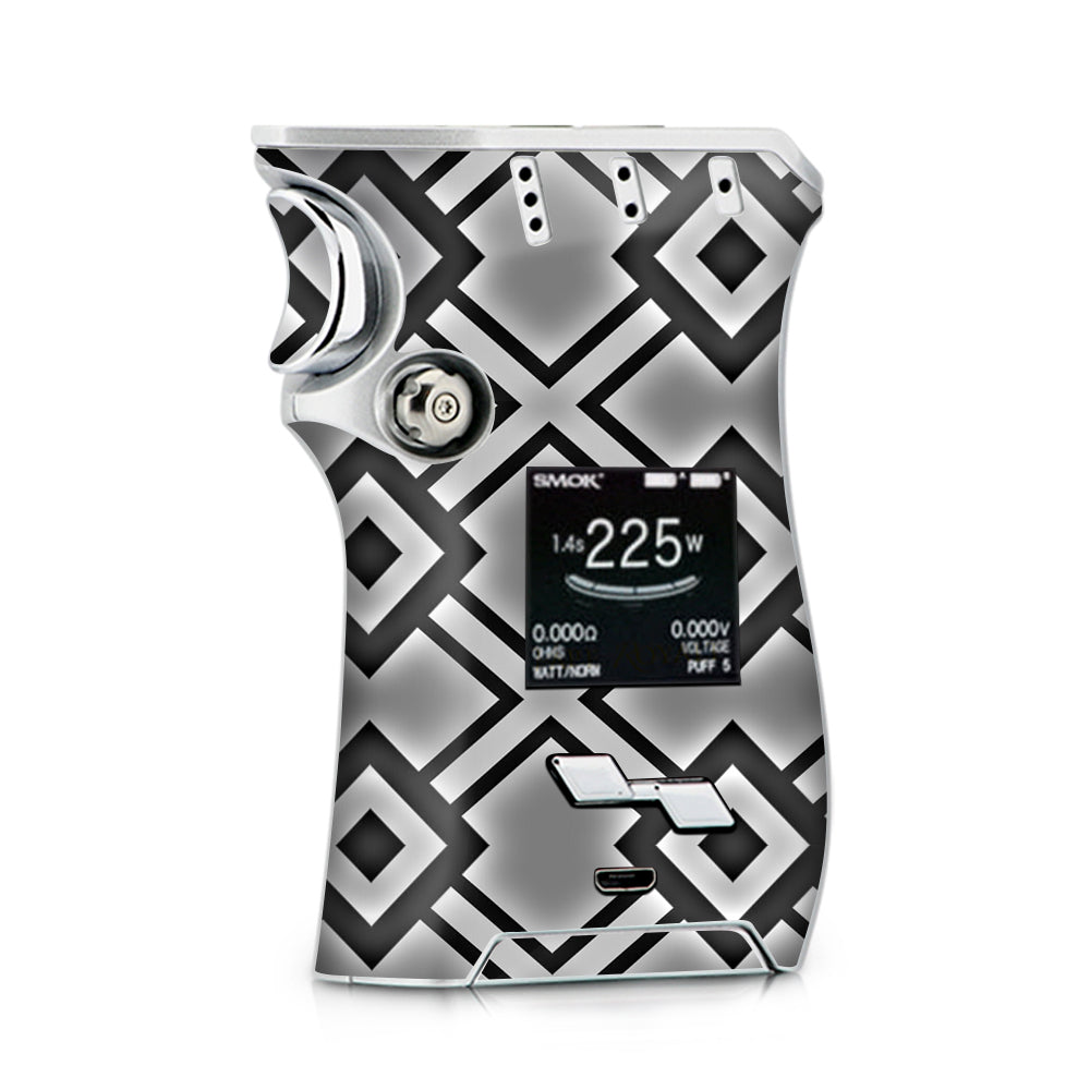  Diamond Grey Pattern Smok Mag kit Skin