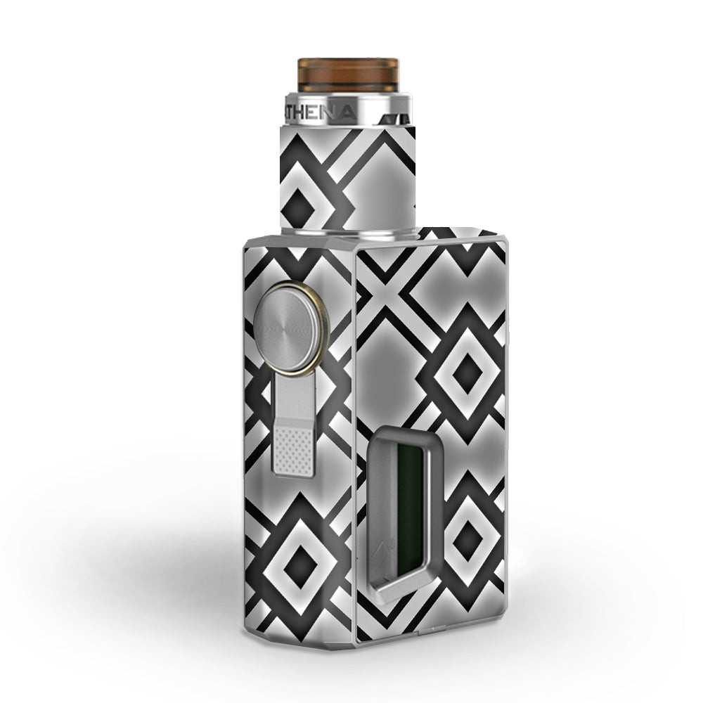  Diamond Grey Pattern Geekvape Athena Squonk Skin