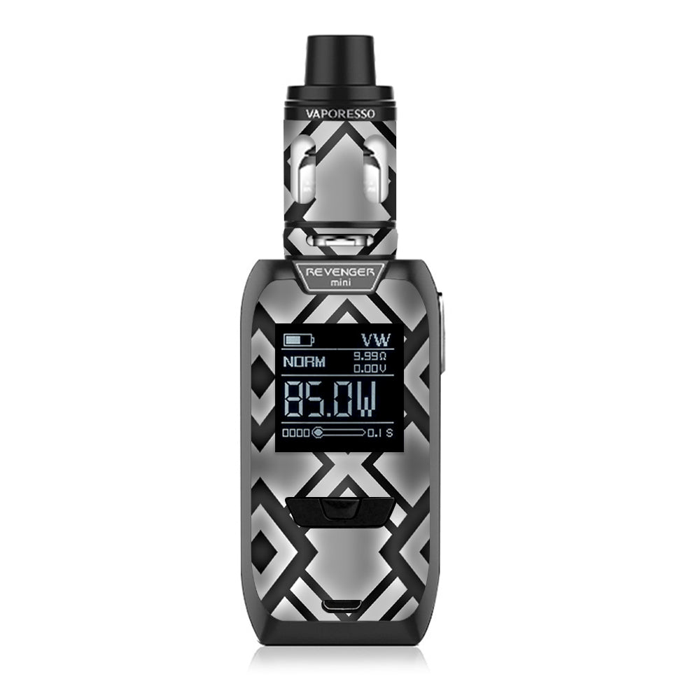  Diamond Grey Pattern Vaporesso Revenger Mini 85w Skin