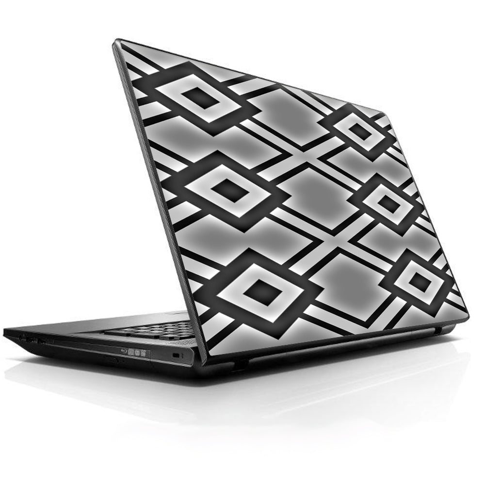  Diamond Grey Pattern Universal 13 to 16 inch wide laptop Skin
