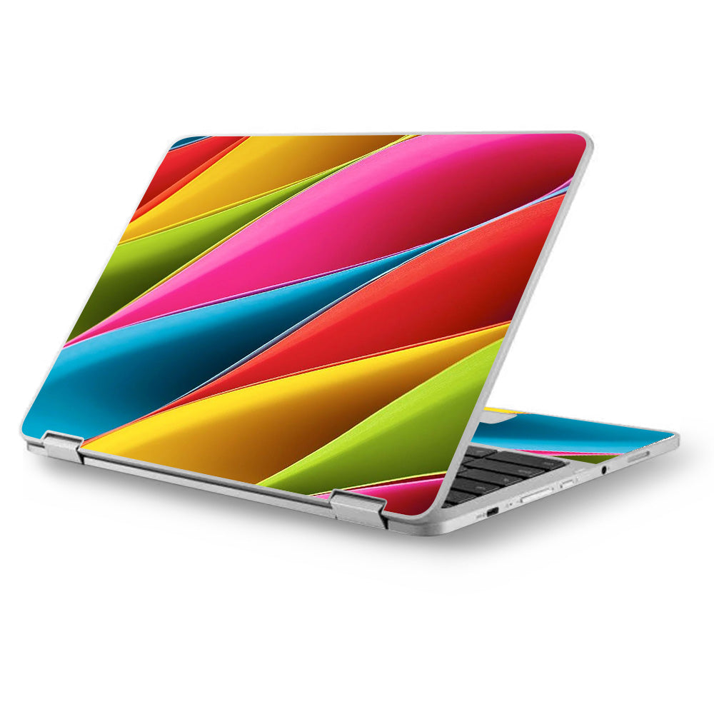  Colors Weave Asus Chromebook Flip 12.5" Skin