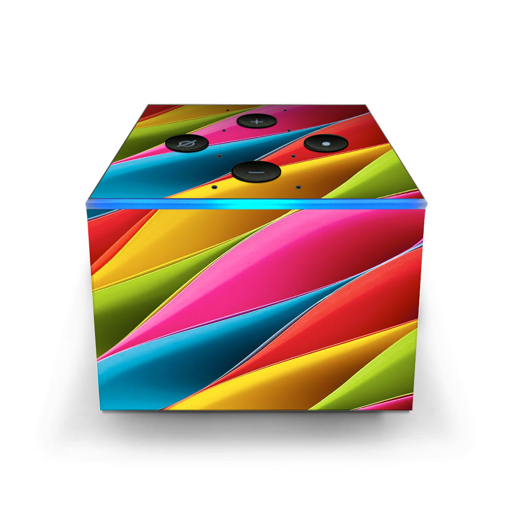  Colors Weave Amazon Fire TV Cube Skin
