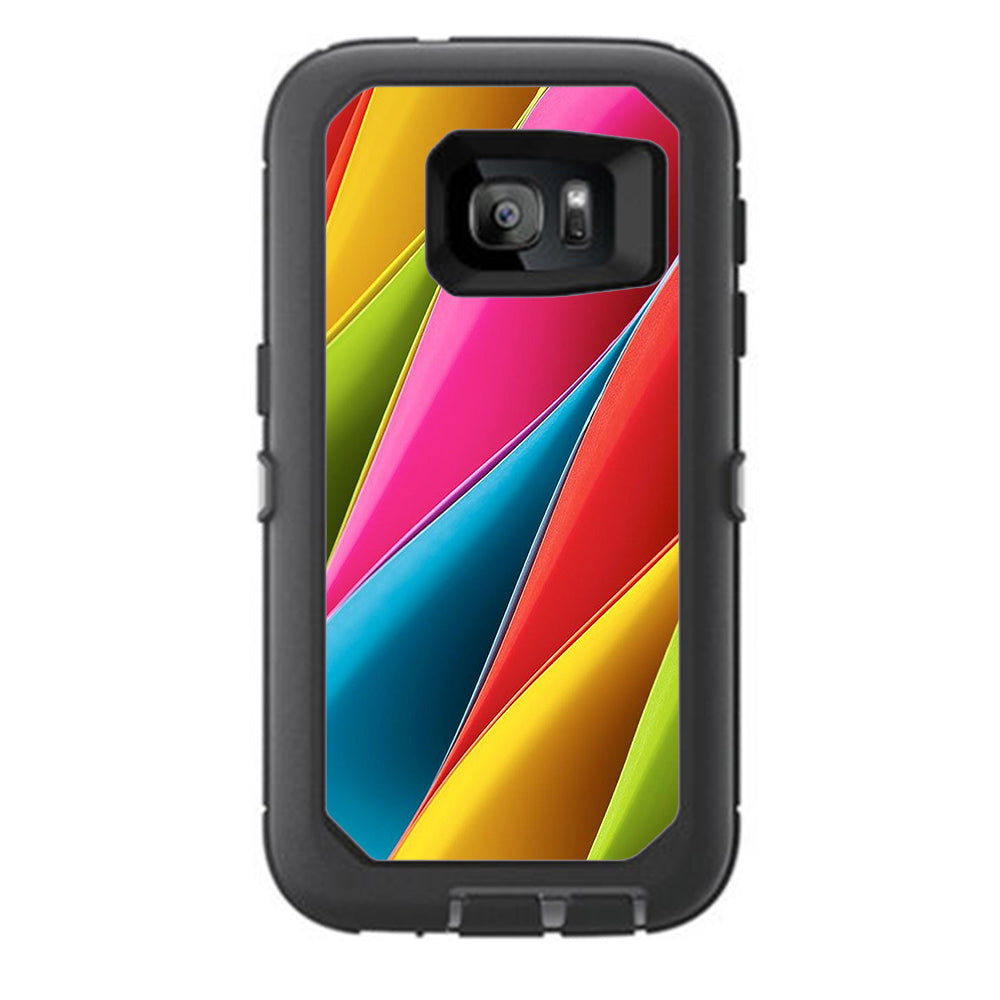  Colors Weave Otterbox Defender Samsung Galaxy S7 Skin