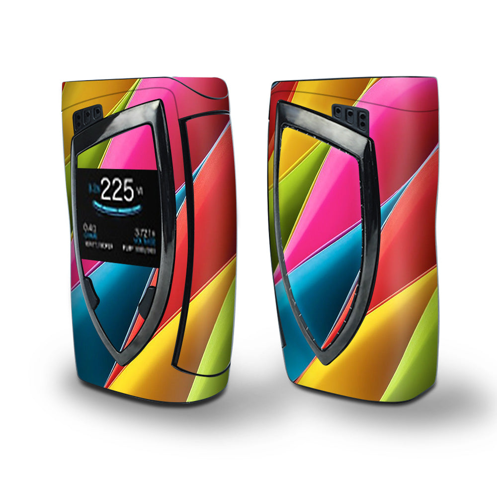 Skin Decal Vinyl Wrap for Smok Devilkin Kit 225w Vape (includes TFV12 Prince Tank Skins) skins cover/ Colors Weave