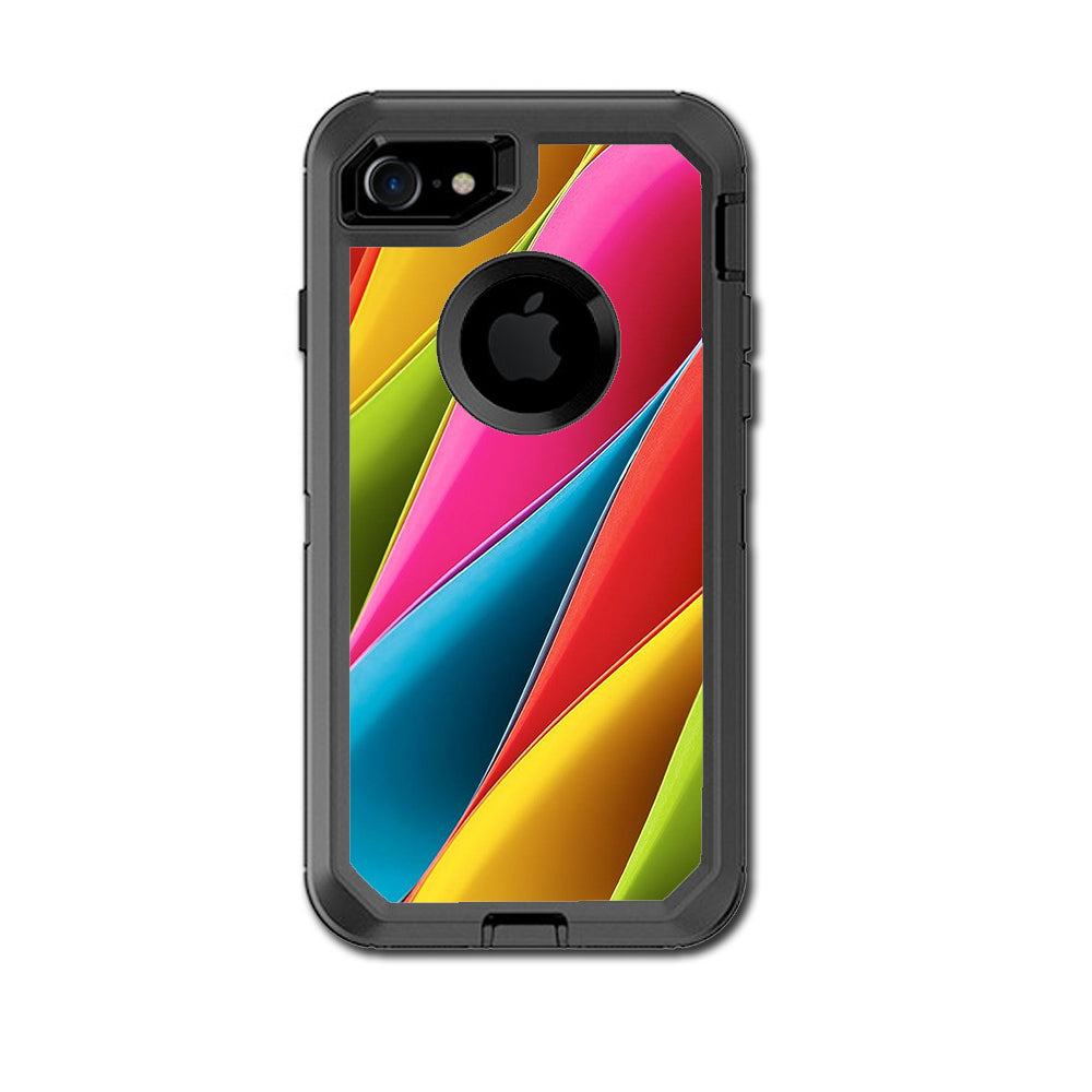  Colors Weave Otterbox Defender iPhone 7 or iPhone 8 Skin