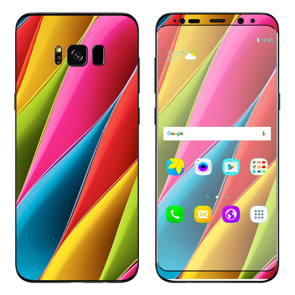  Colors Weave Samsung Galaxy S8 Skin