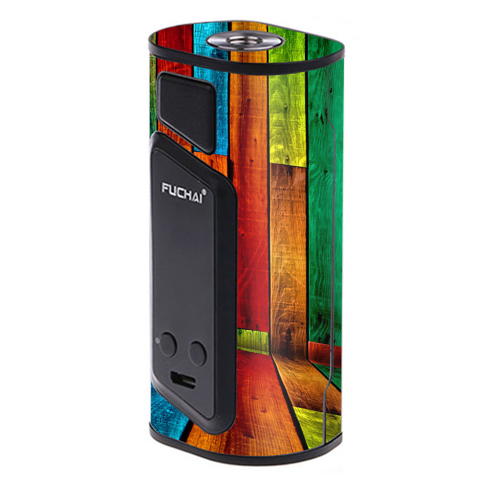 Colorful Wood Pattern Sigelei Fuchai Duo-3 Skin