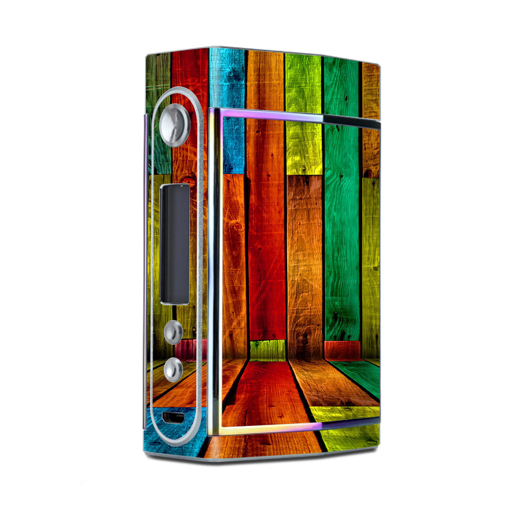  Colorful Wood Pattern Too VooPoo Skin