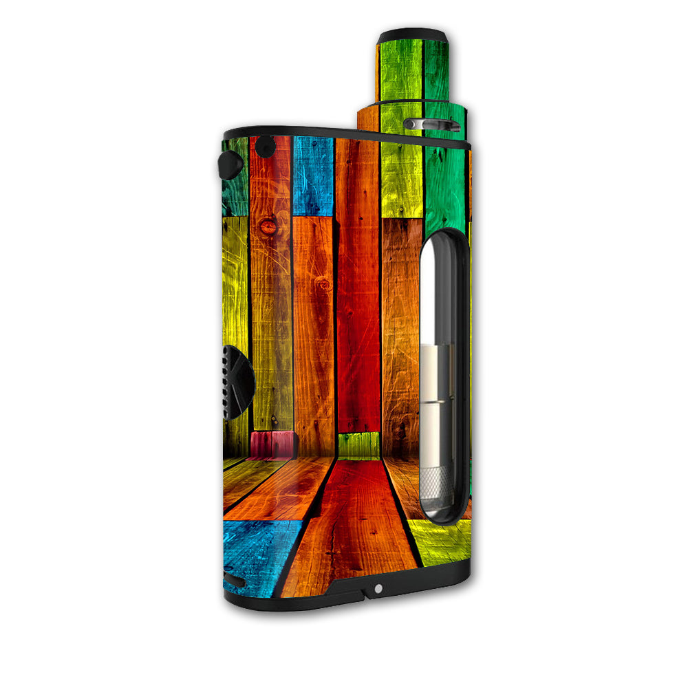  Colorful Wood Pattern Kangertech Cupti Skin