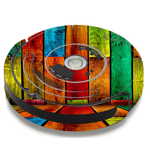  Colorful Wood Pattern iRobot Roomba 650/655 Skin