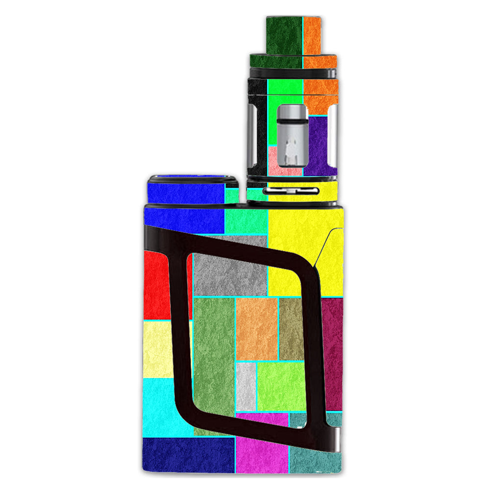  Colorful Squares Smok Alien AL85 Skin