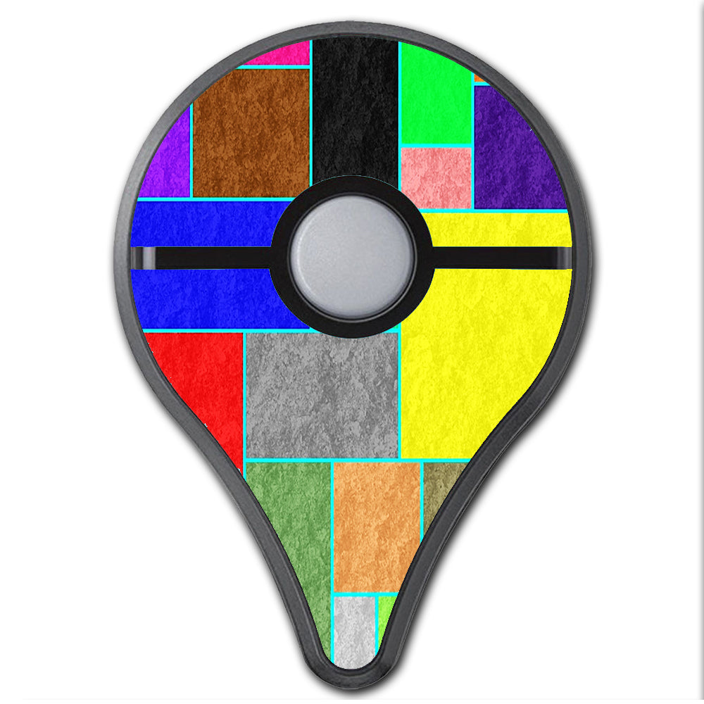  Colorful Squares Pokemon Go Plus Skin