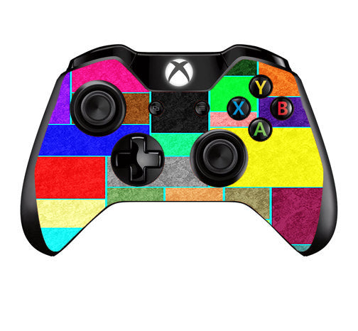  Colorful Squares Microsoft Xbox One Controller Skin