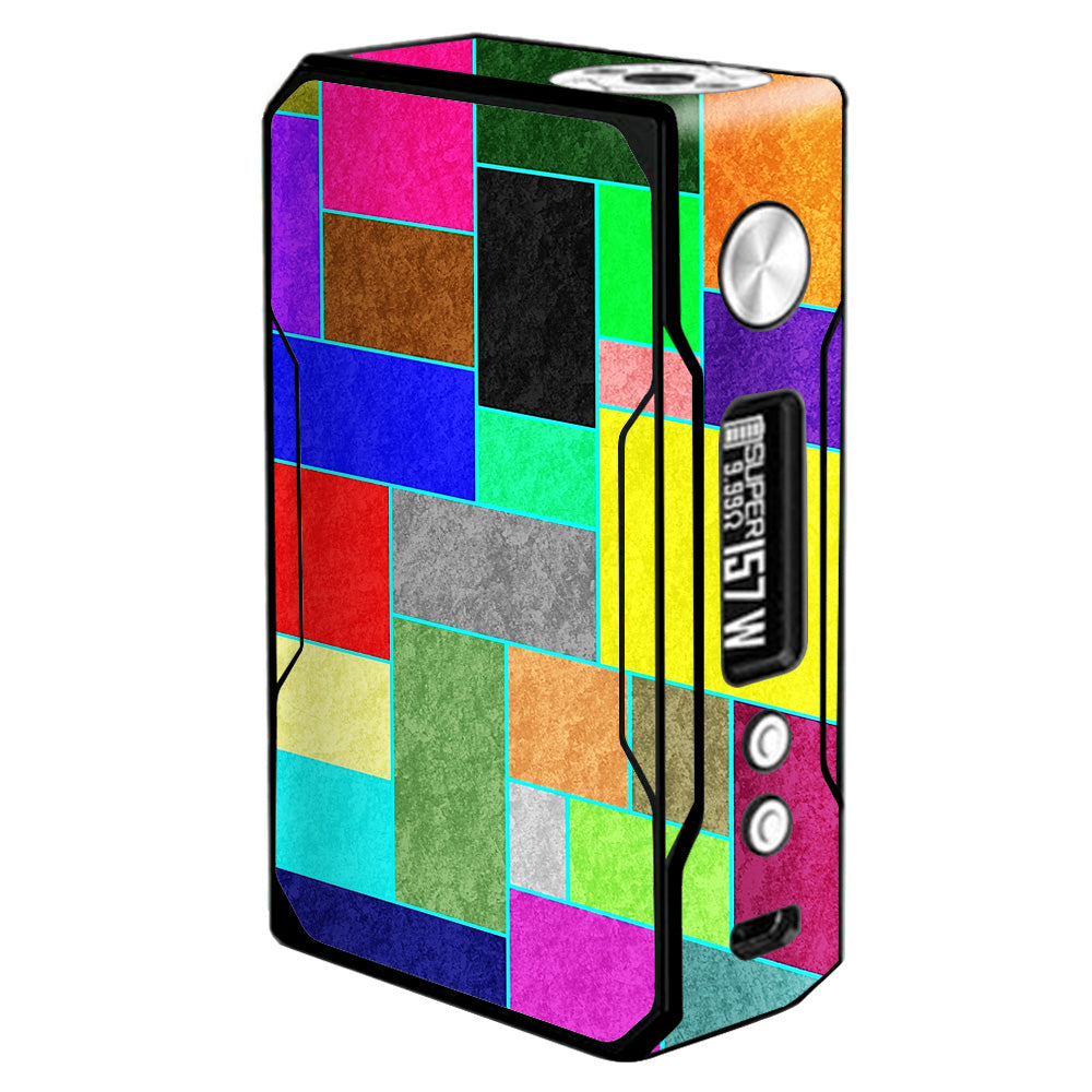  Colorful Squares Voopoo Drag 157w Skin