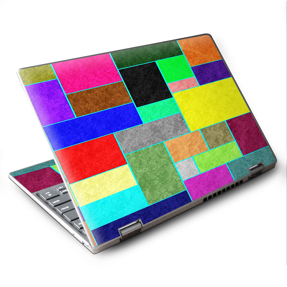  Colorful Squares Lenovo Yoga 710 11.6" Skin
