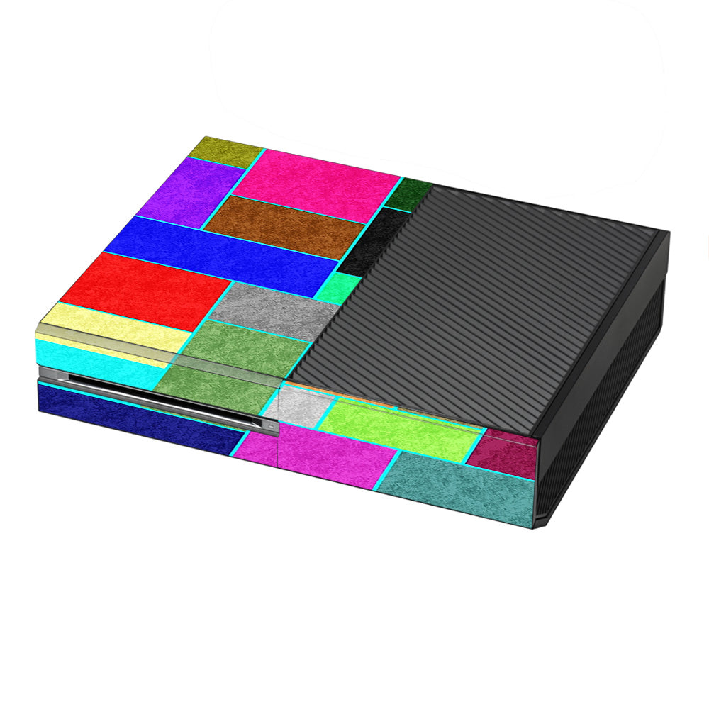  Colorful Squares Microsoft Xbox One Skin