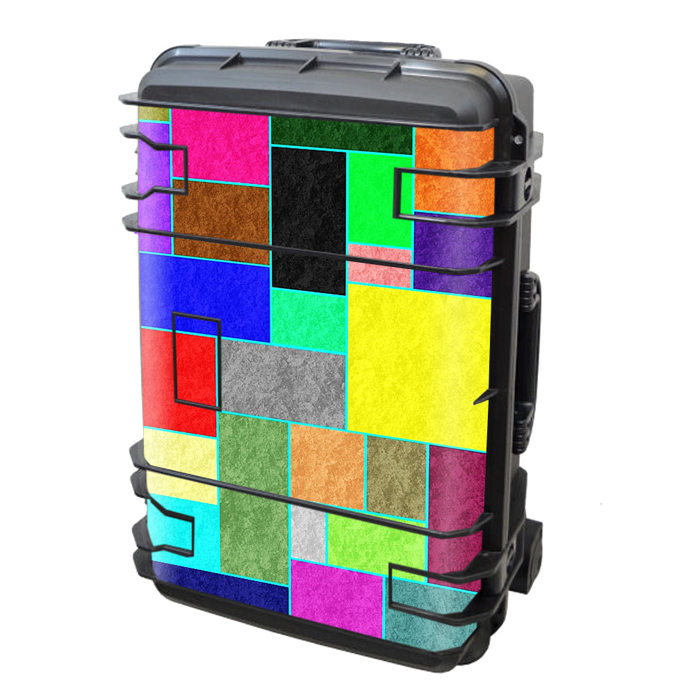  Colorful Squares Seahorse Case Se-920 Skin