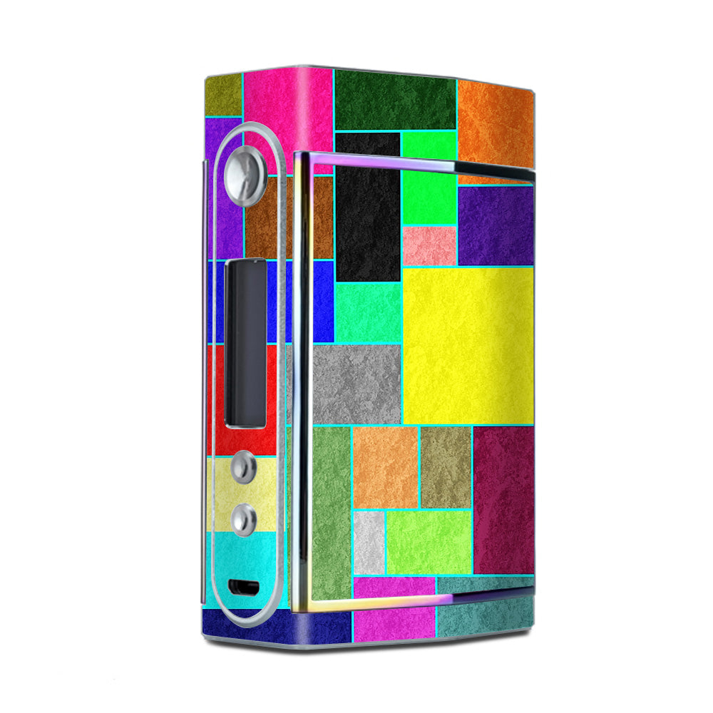  Colorful Squares Too VooPoo Skin