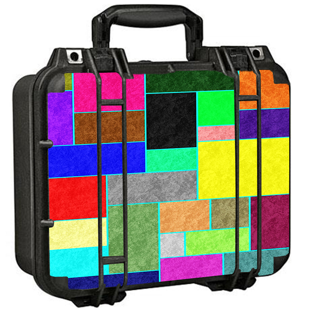  Colorful Squares Pelican Case 1400 Skin