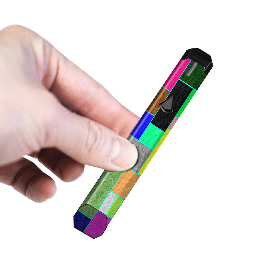  Colorful Squares Limitless Pulse Ply Rock Skin