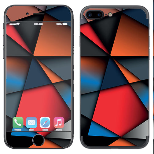  Colorful Shapes Apple  iPhone 7+ Plus / iPhone 8+ Plus Skin