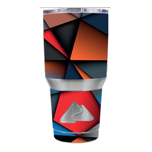  Colorful Shapes Ozark Trail 20oz Tumbler Skin