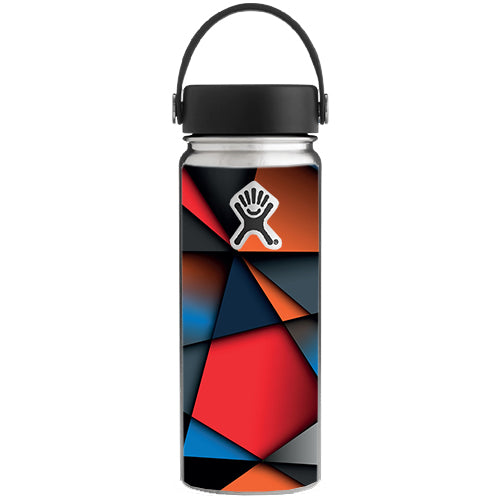  Colorful Shapes Hydroflask 18oz Wide Mouth Skin