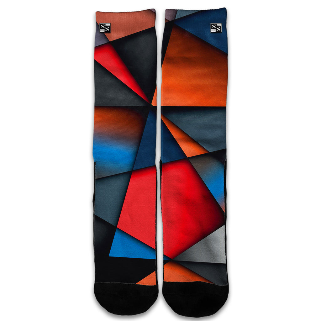  Colorful Shapes Universal Socks