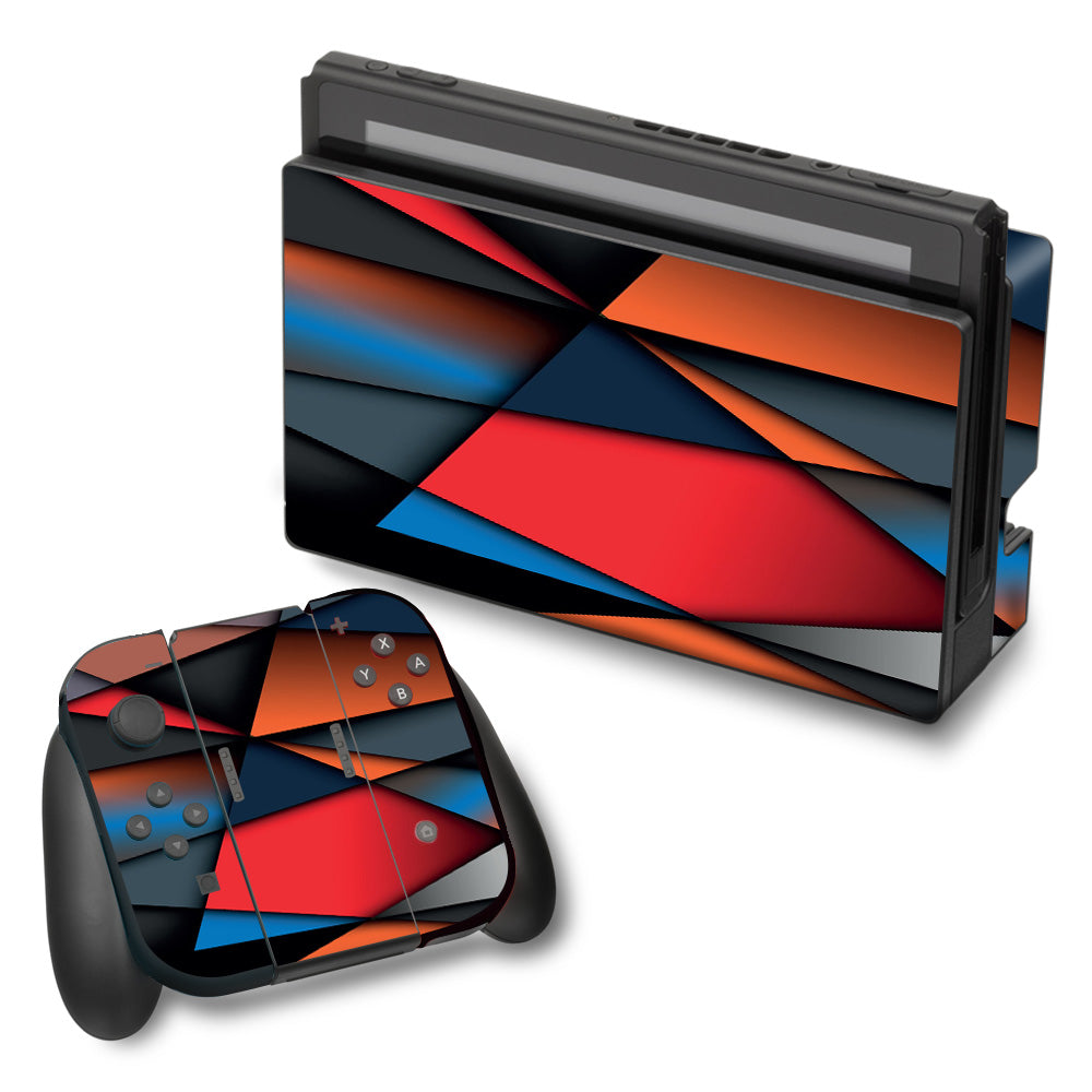  Colorful Shapes Nintendo Switch Skin