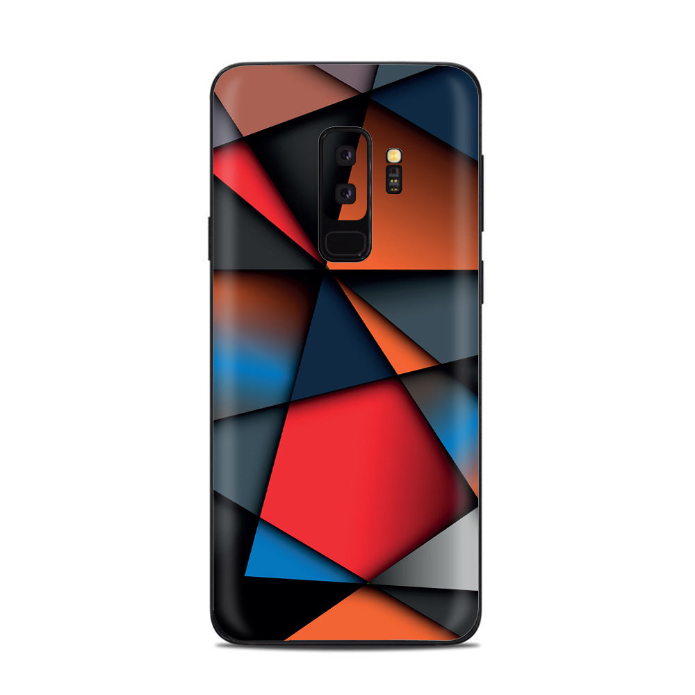  Colorful Shapes Samsung Galaxy S9 Plus Skin