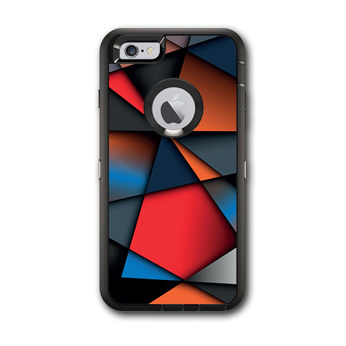  Colorful Shapes Otterbox Defender iPhone 6 PLUS Skin